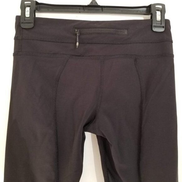 Lululemon X SoulCycle Spell Out Logo High Rise Long Leggings Tights Pants Size 4 - Picture 9 of 12